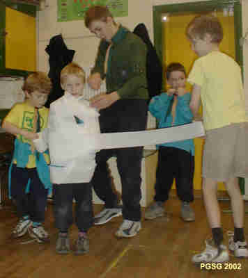 Beaver Christmas Party 2002